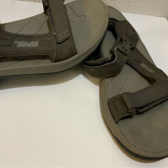Teva 1006912 Holliway Black Strap Sports Sandals Men Size 11 main image 8